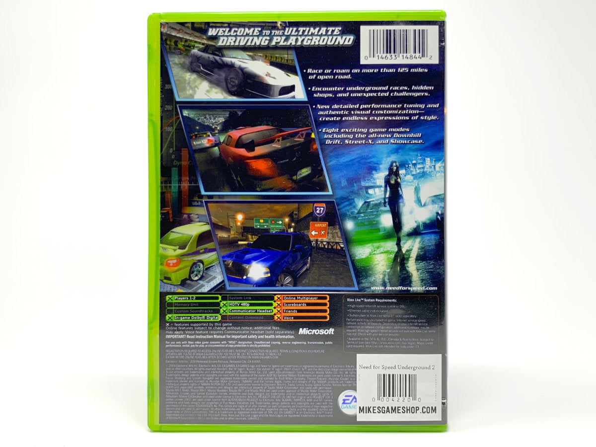 Need for Speed Underground 2 • Xbox Original