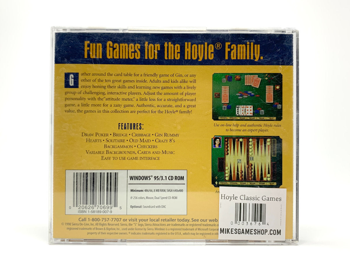 Hoyle Classic Games • PC (Windows)