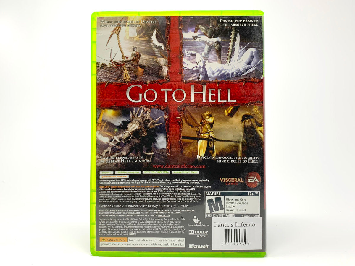 Dante's Inferno • Xbox 360