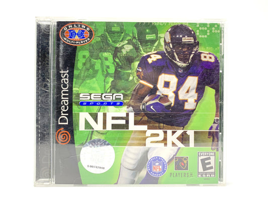 NFL 2K1 • Sega DreamCast