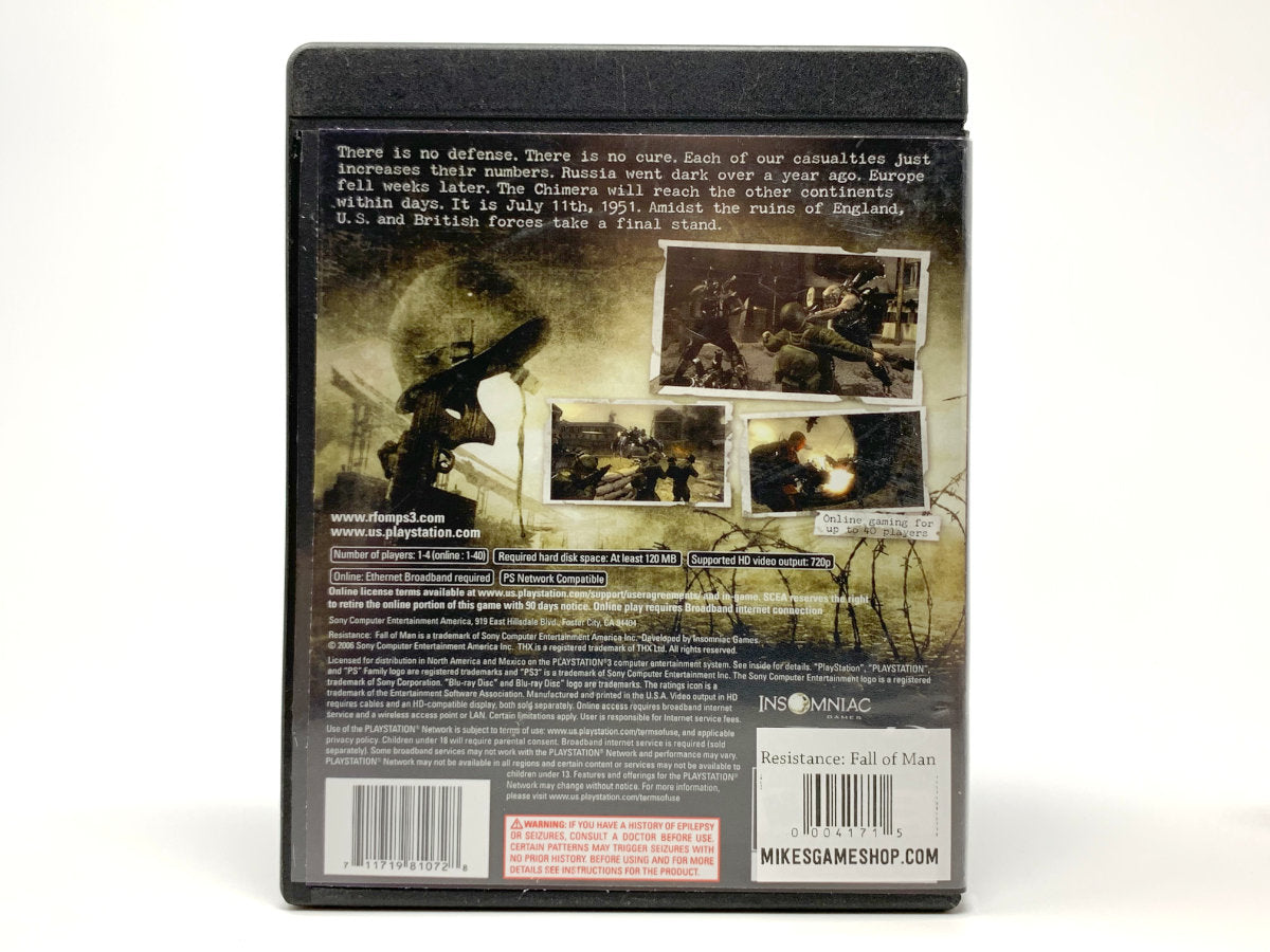 Resistance: Fall of Man • Playstation 3