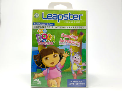 Dora the Explorer: Camping Adventure – Explore Spanish Words! • Leapster
