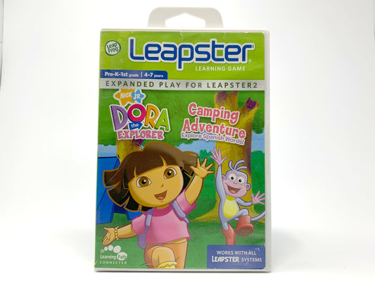 Dora the Explorer: Camping Adventure - Explore Spanish Words! • Leapster2