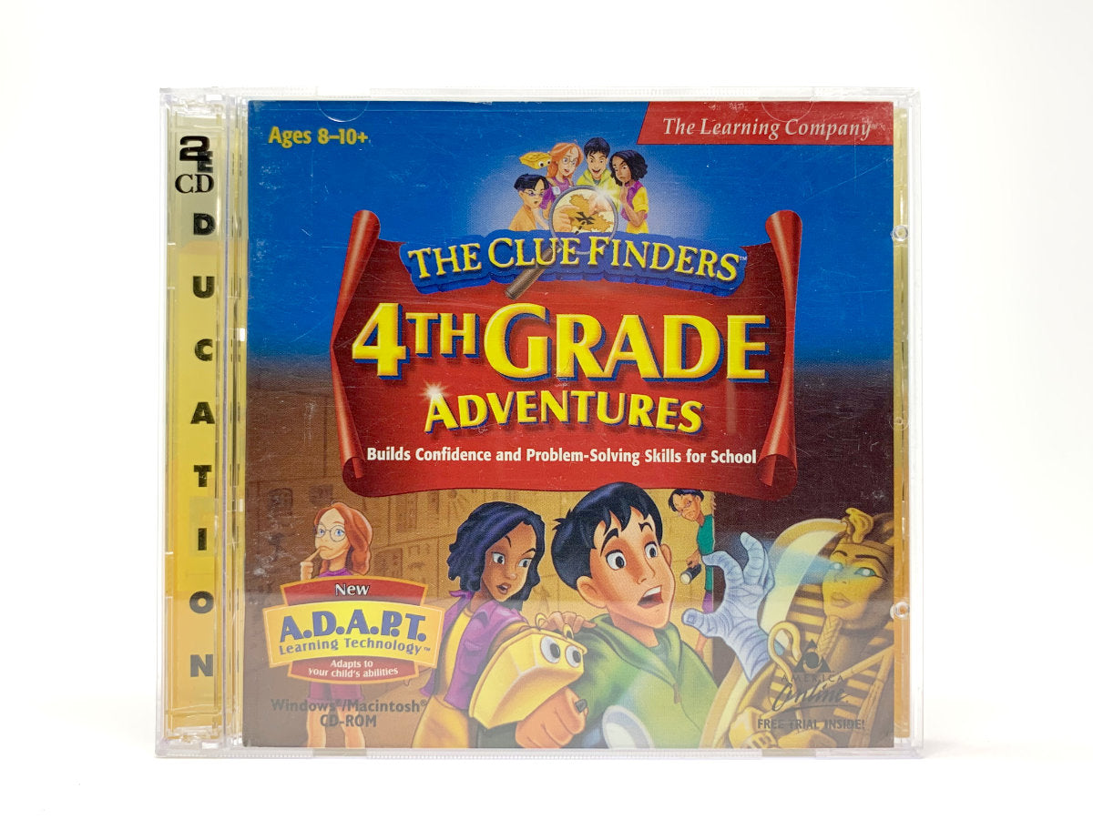 The ClueFinders 4th Grade Adventures: Puzzle of the Pyramid • PC (Windows)