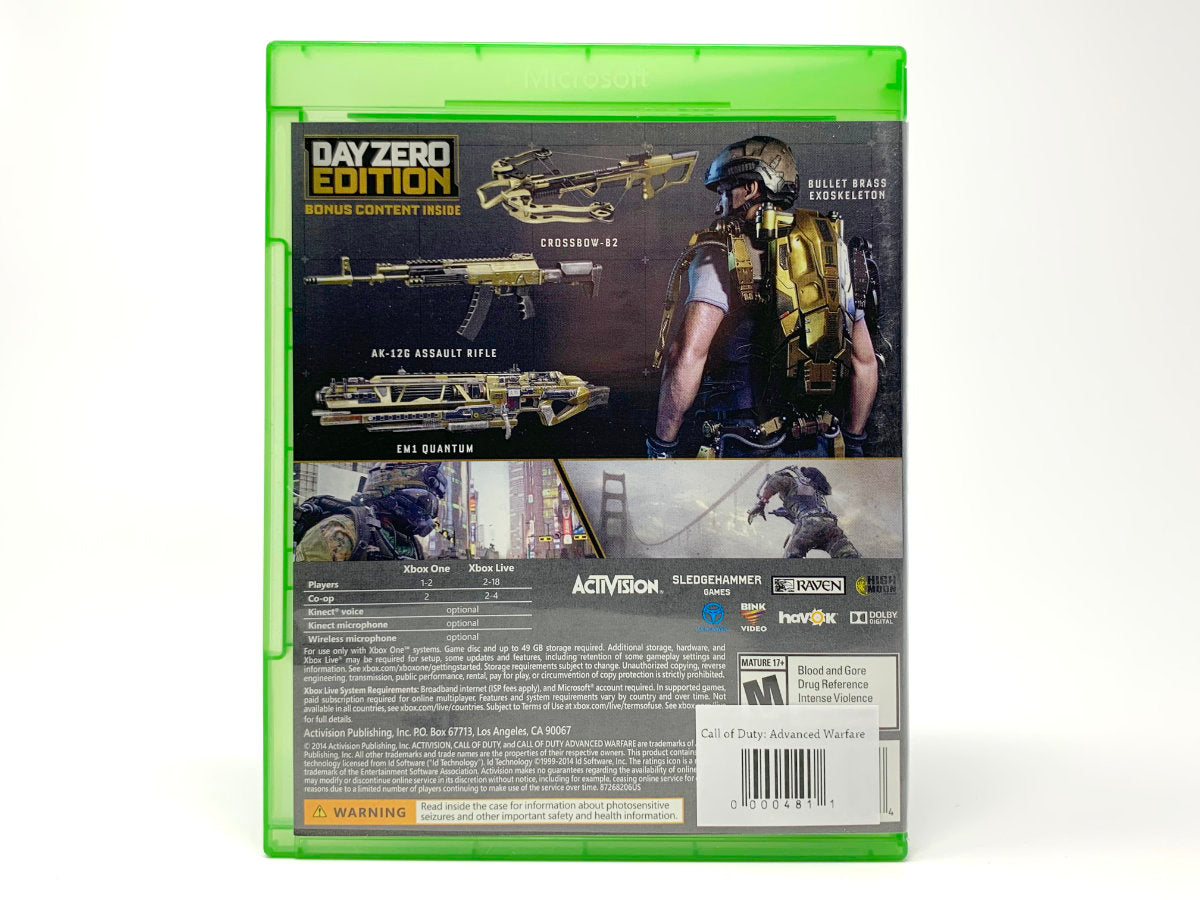 Game - Call of Duty: Advanced Warfare - Atlas Limited Edition - Xbox 360 em  Promoção na Americanas