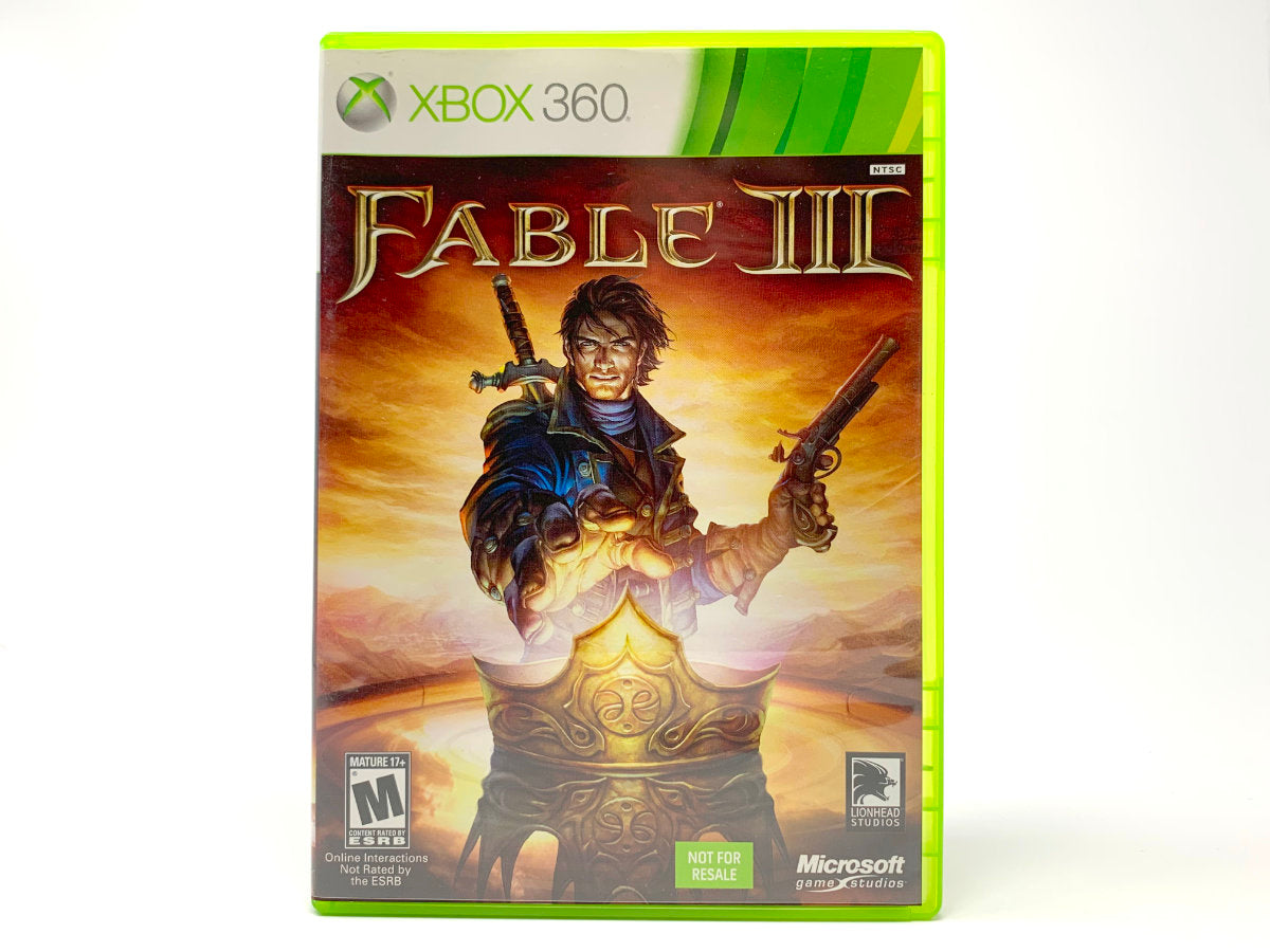 Fable III - Not For Resale • Xbox 360