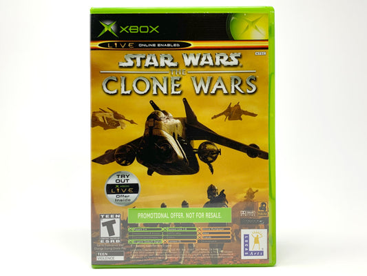 Star Wars: The Clone Wars / Tetris Worlds Online Edition Combo • Xbox Original
