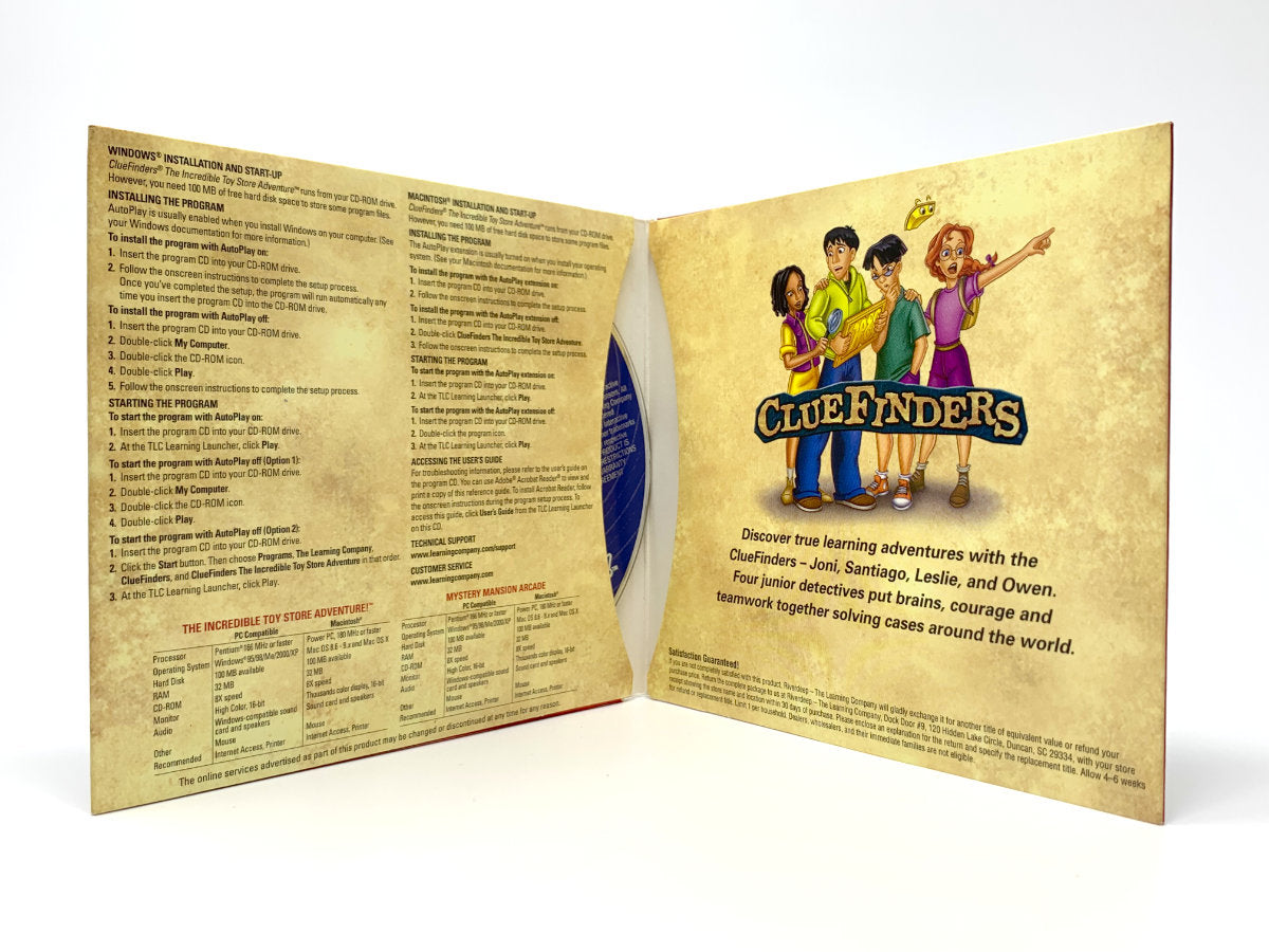 The ClueFinders: The Incredible Toy Store Adventure! • PC (Windows)