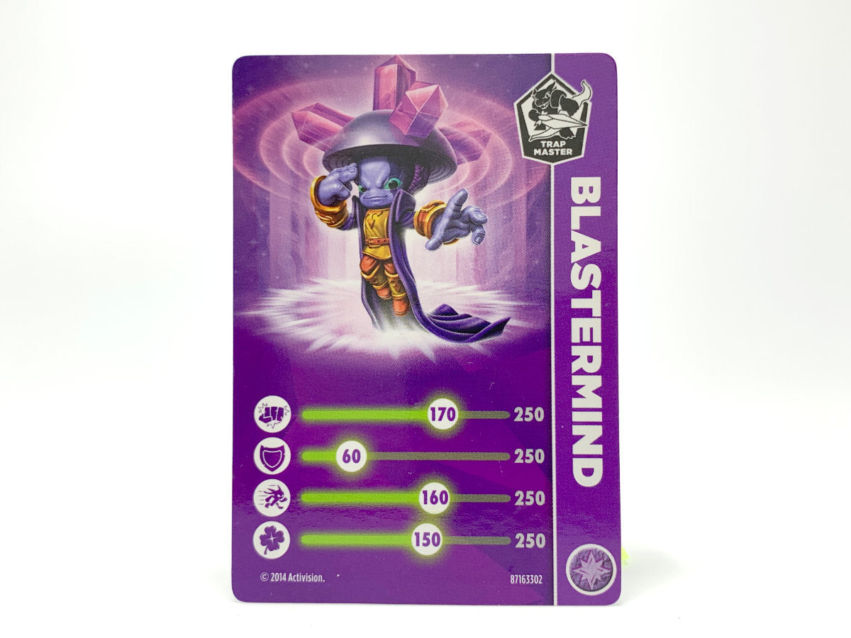 Blastermind Trap Master *w/ FREE Card* • Skylanders Trap Team