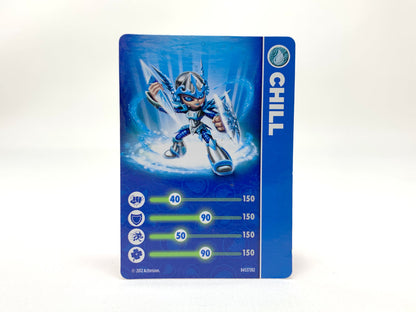 Chill (Series 1) Skylander *w/ FREE Card* • Skylanders Giants