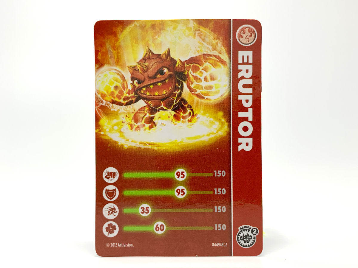 Eruptor (Series 2) Skylander *w/ FREE Card* • Skylanders Giants