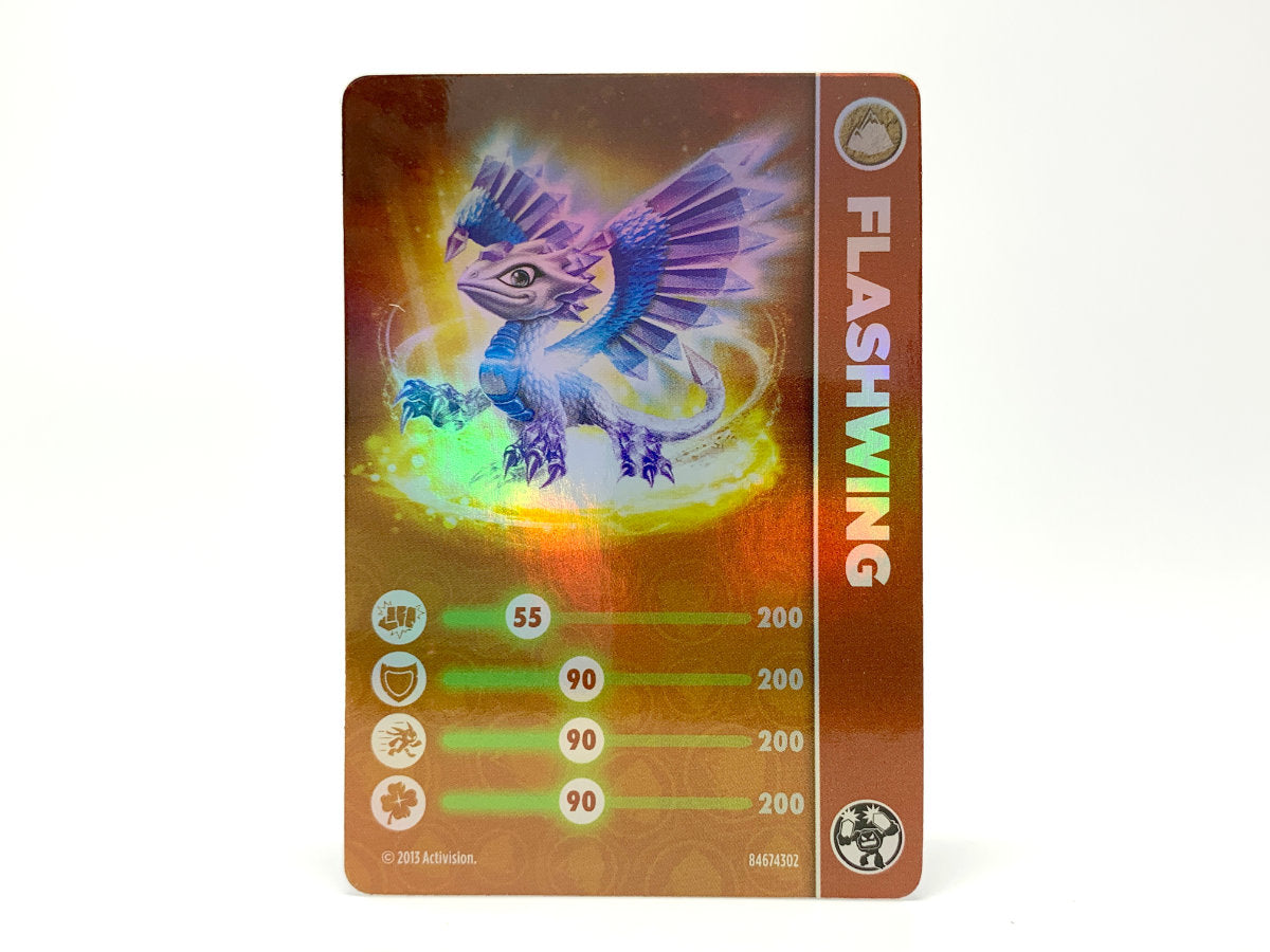 Flashwing Lightcore Skylander with FREE Card • Skylanders SWAP Force