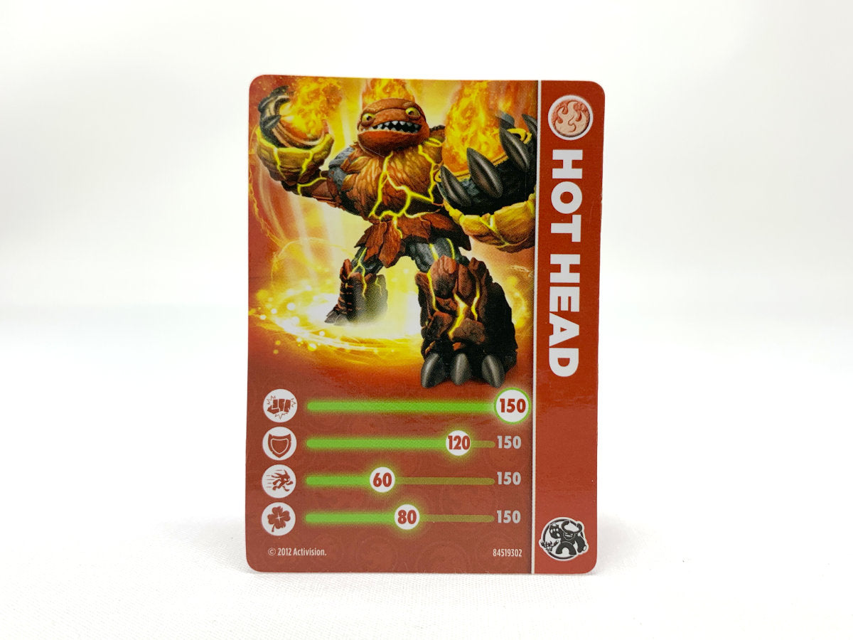 Hot Head Giant Skylander *w/ FREE Card* • Skylanders Giants