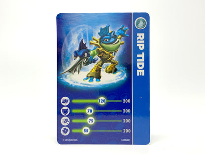 Rip Tide Skylander *w/ FREE Card* • Skylanders SWAP Force