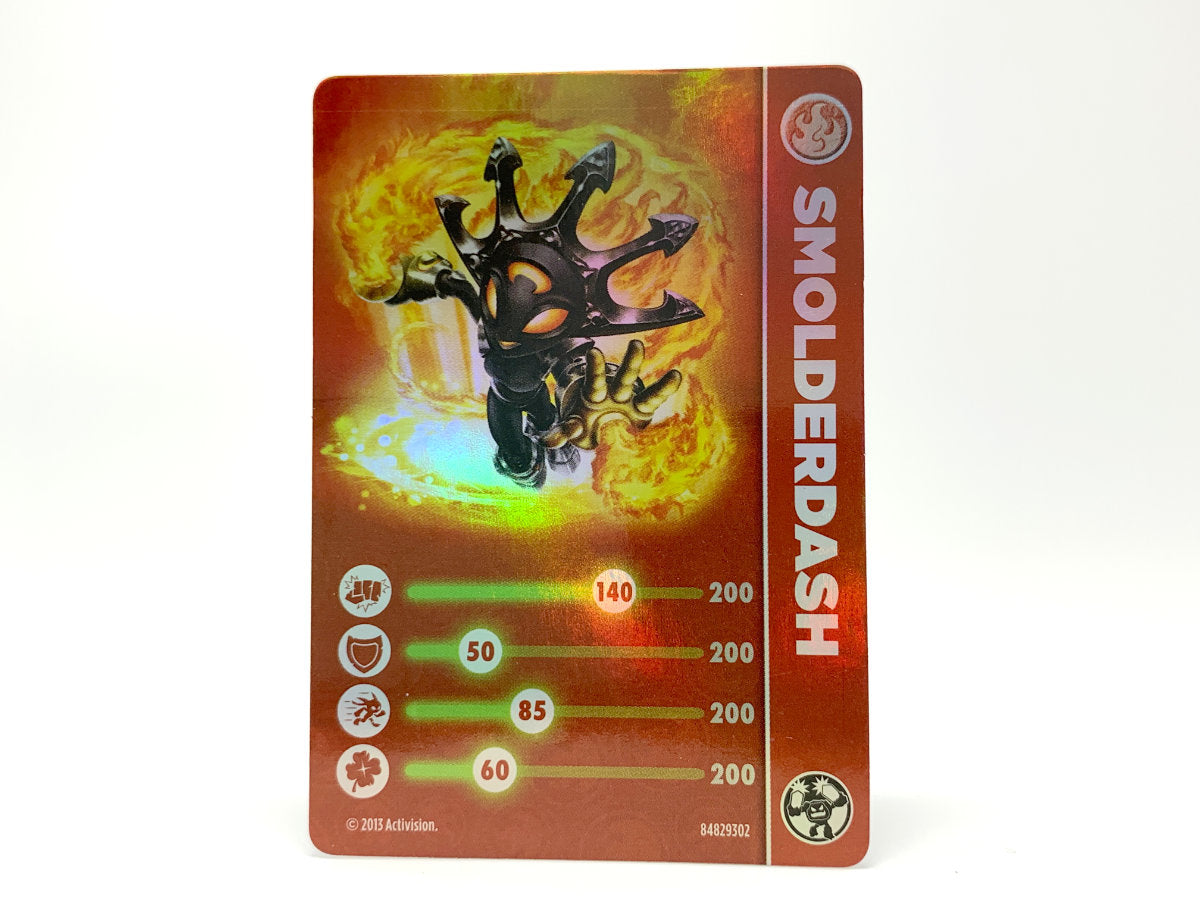 Smolderdash Lightcore Skylander with FREE Card • Skylanders SWAP Force