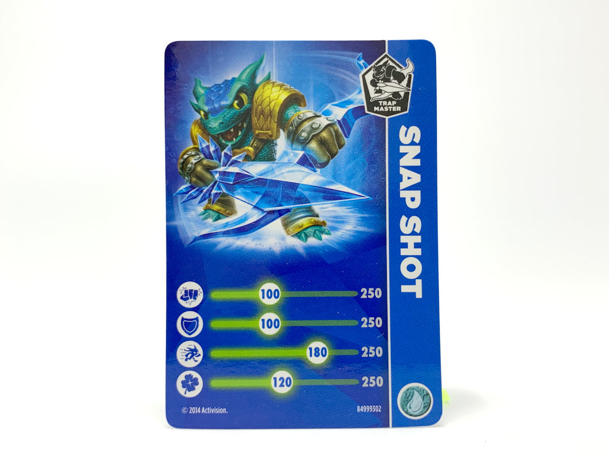 Snap Shot Trap Master *w/ FREE Card* • Skylanders Trap Team