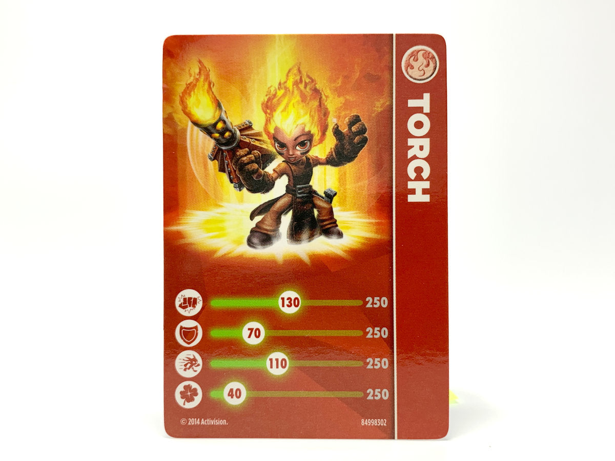 Torch Skylander *w/ FREE Card* • Skylanders Trap Team