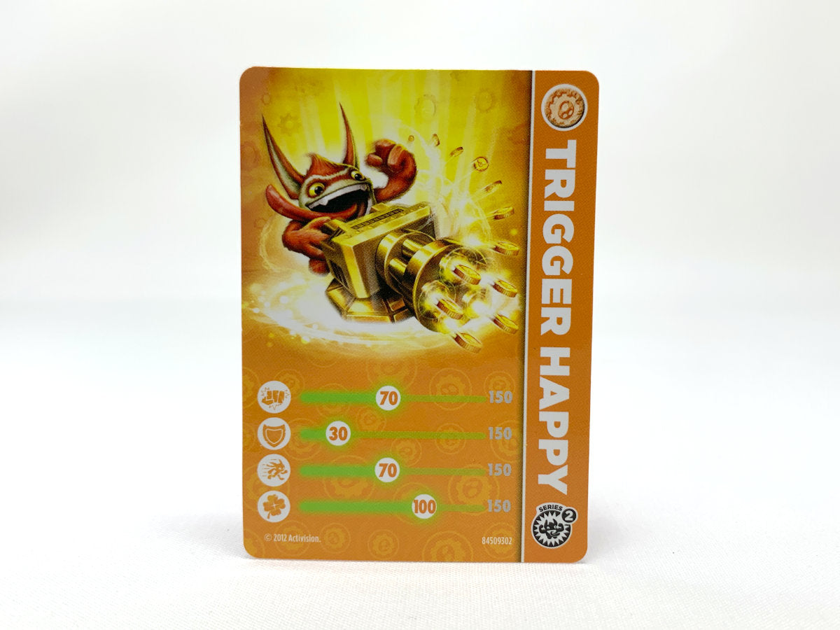 Trigger Happy (Series 2) Skylander *w/ FREE Card* • Skylanders Giants