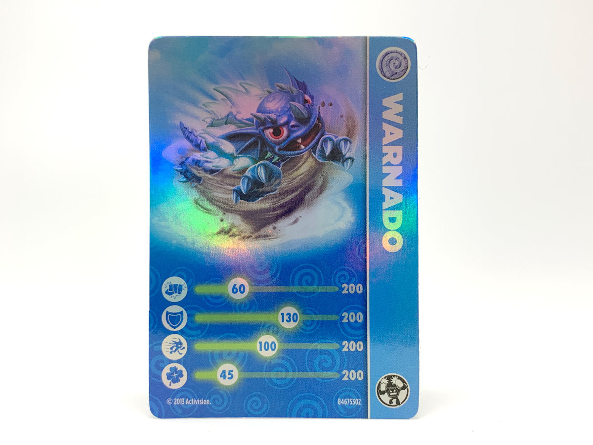 LightCore Warnado Skylander *w/ FREE Card* • Skylanders SWAP Force