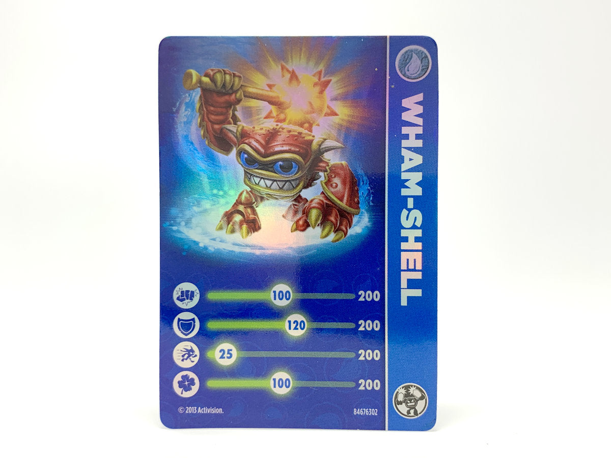 LightCore Wham-Shell Skylander *w/ FREE Card* • Skylanders SWAP Force